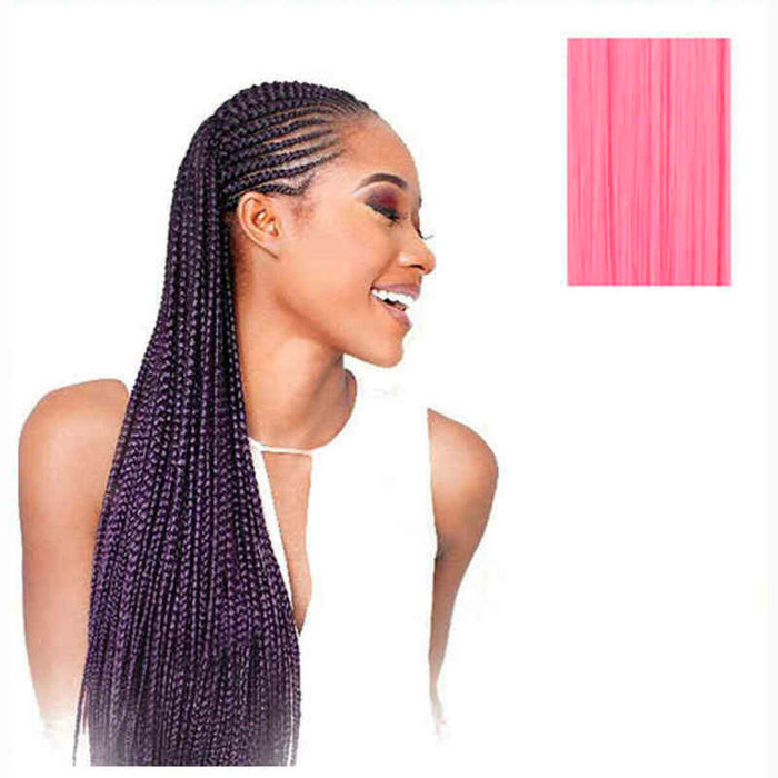 Extensii pentru Păr X-Pression Roz Sintetic 208,28 cm pelo sintetico