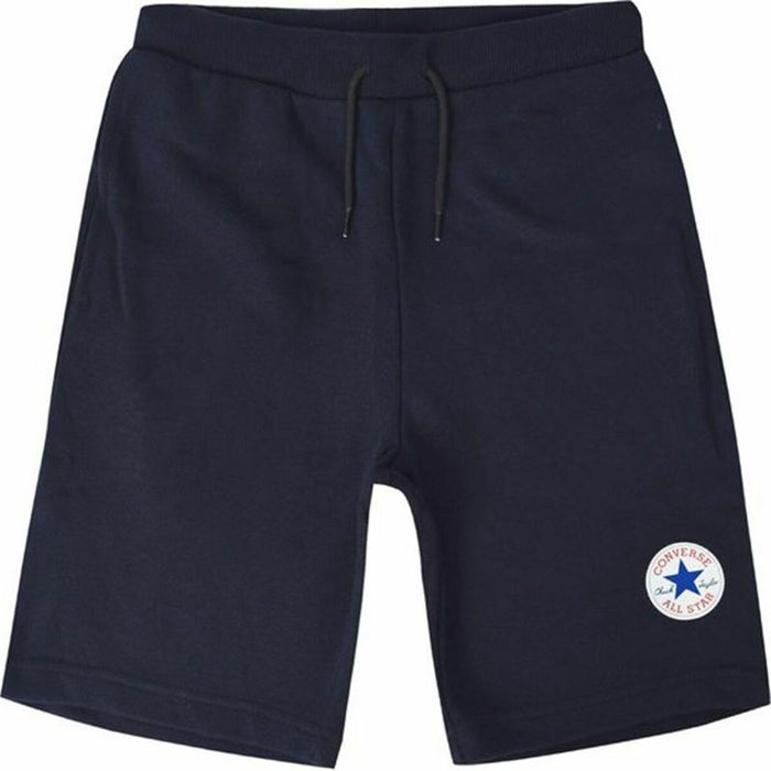 Pantaloni Scurți Sport pentru Copii Converse Printed Chuck Patch Albastru închis
