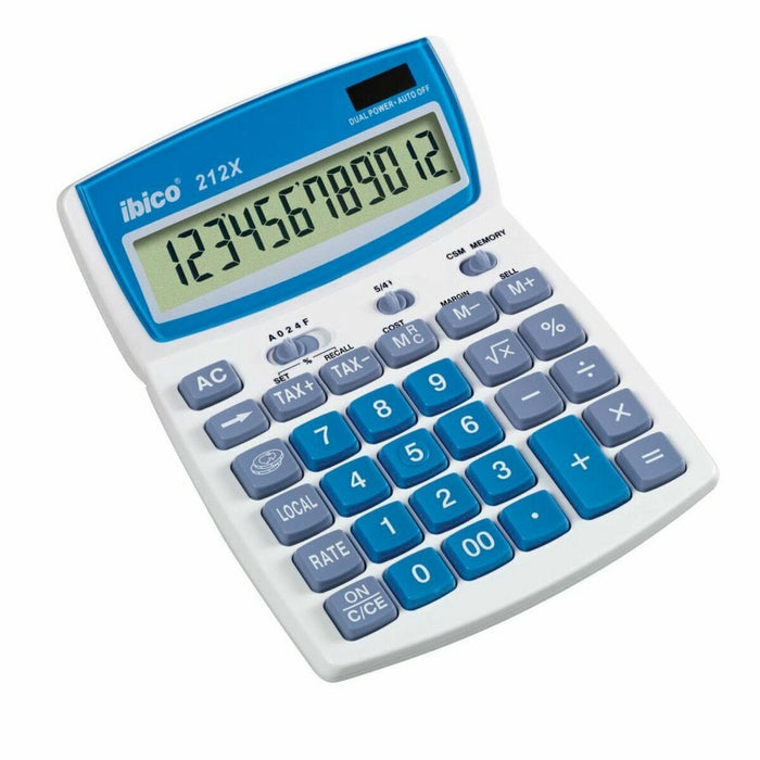 Calculator Ibico Albastru Alb