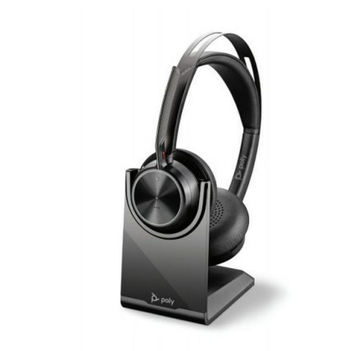 Căști cu Microfon Poly Voyager Focus 2 UC Negru
