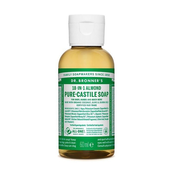 Săpun Lichid Dr Bronner's 60 ml Migdale