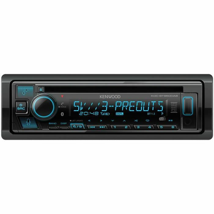 Radio CD pentru Mașini JVC KDC-BT960DAB Negru
