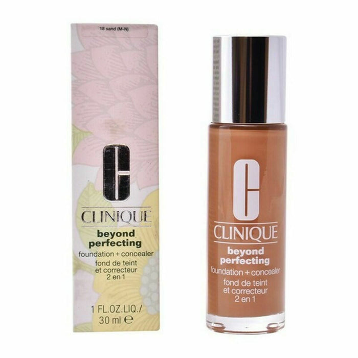 Fond de Ten Fluid Clinique Beyond Perfecting Corector de Față Nº 18 Sand 30 ml