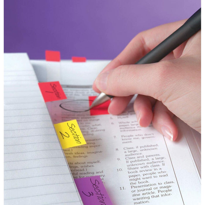 Separatoare Post-it 70071392719 Roșu