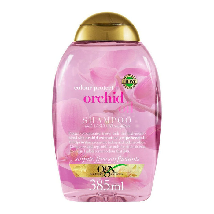 Șampon pentru Accentuarea Culorii OGX Orhidee (385 ml)