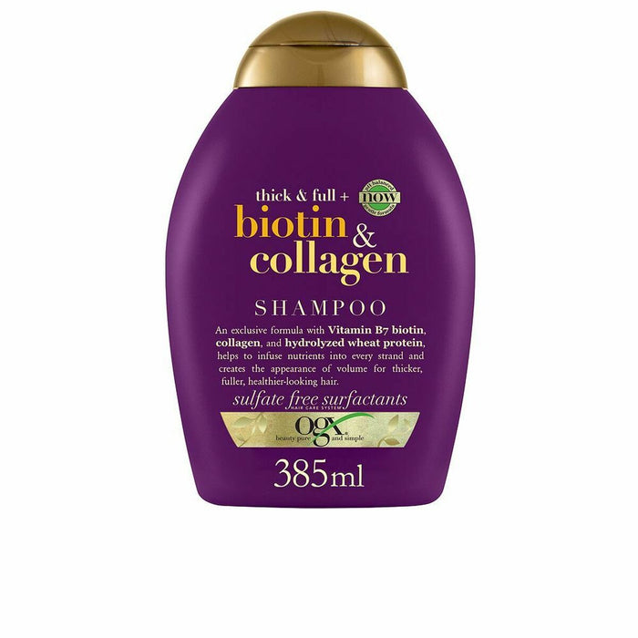 Șampon pentru Volum OGX Biotin Collagen Colagen Biotină 385 ml