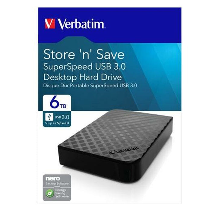 Hard disk Extern Verbatim Store 'n' Save 6 TB