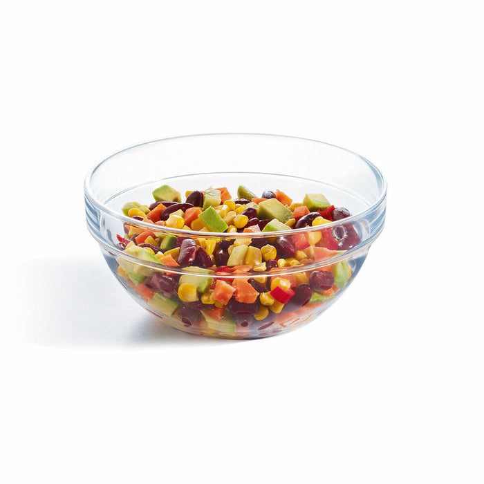 Salatieră Luminarc Stivuibil Transparent Ø 17 cm