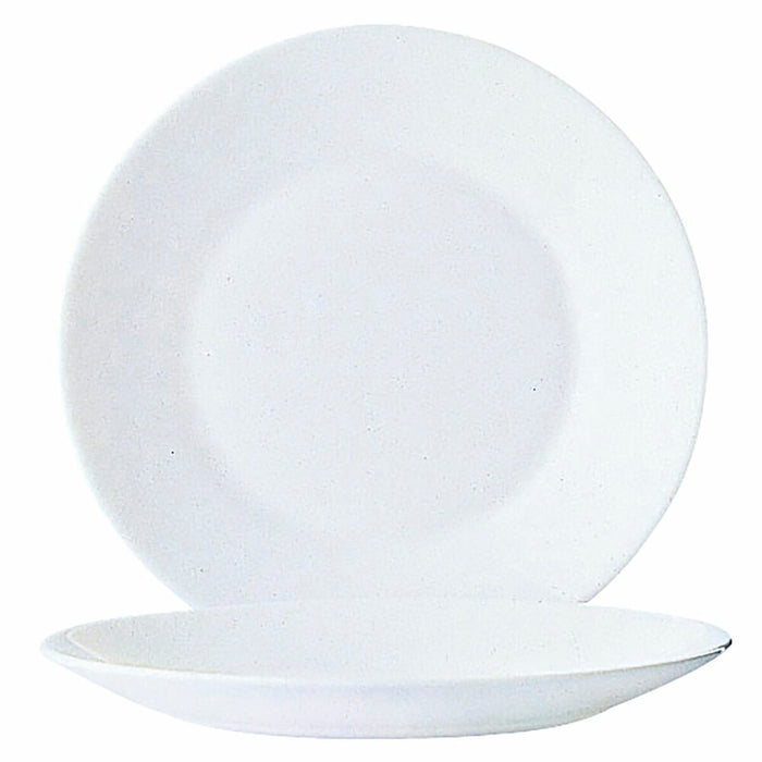 Farfurie pentru desert Arcoroc Restaurant 6 Unități Alb Sticlă (Ø 19,5 cm)