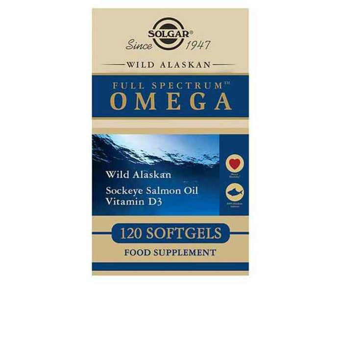 Spectru complet omega Solgar (120 uds)