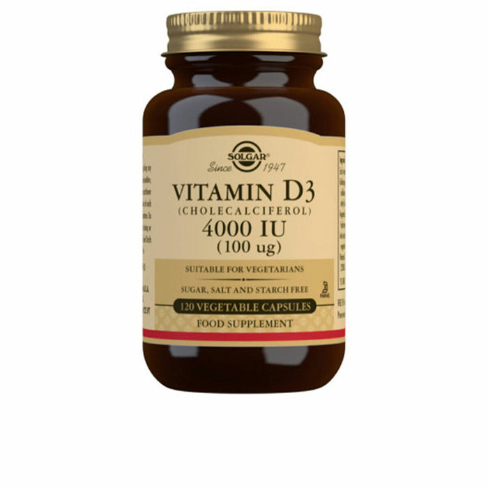 Vitamina D3 (colecalciferol) Solgar 4000 UI 120 Unități