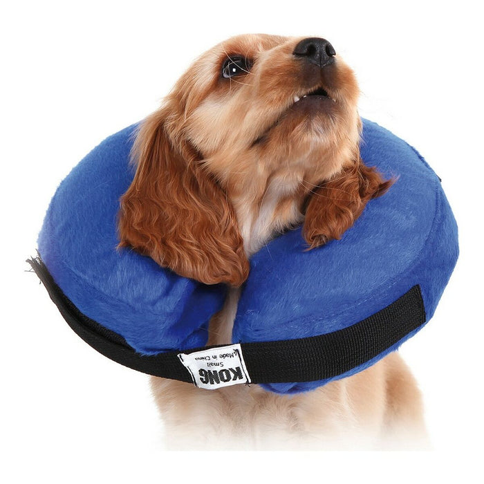 Zgardă de recuperare pentru câini KVP Kong Cloud Albastru Gonflabil (Max. 15 cm)