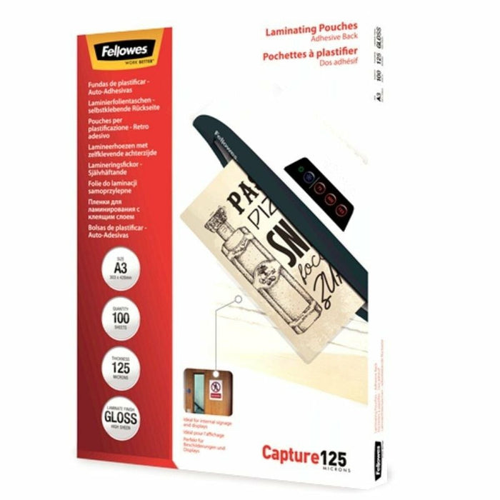 Manșoane de plastifiere Fellowes 5329001 Transparent A3 (100 Unități)