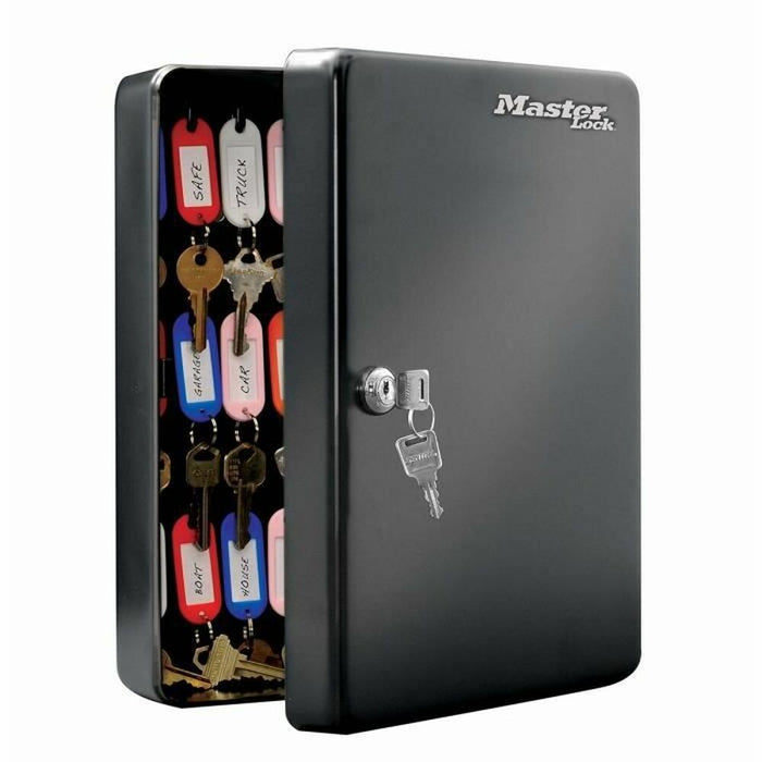 Dulap de chei Master Lock 9,8 x 23,9 x 30 cm 50 Chei Negru Oțel