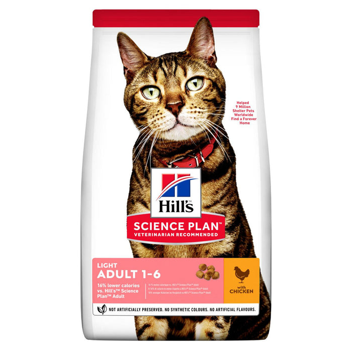 Mâncare pentru pisici Hill's SP adult light Adulți