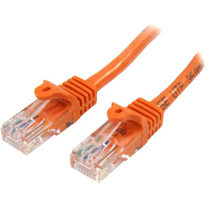 Cablu de Rețea Rigid UTP Categoria 6 Startech 45PAT2MOR 2 m Portocaliu