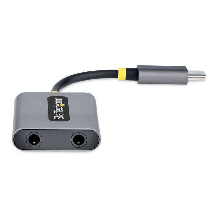 Adaptor USB-C la Jack 3.5 mm Startech USBC-AUDIO-SPLITTER