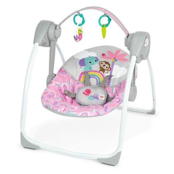 Hamac pentru Bebeluș Bright Starts Pink Paradise Roz