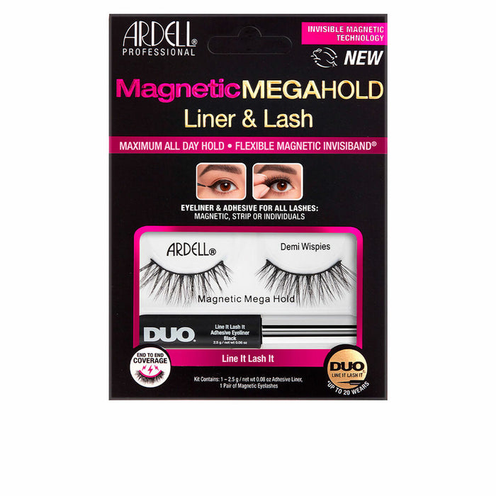 Set de gene false Ardell Magnetic Megahold Liner Lash (2 Unități)
