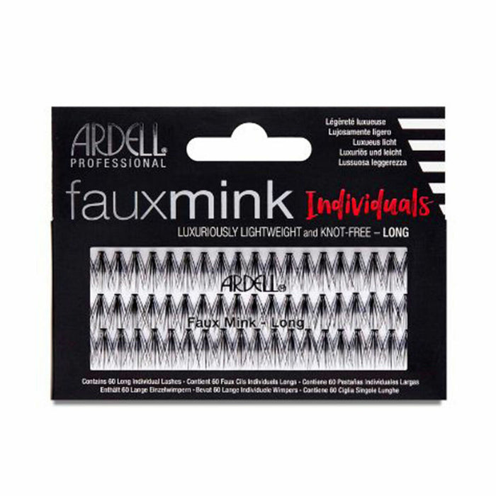 Set de gene false Ardell Faux Mink Long Individual 60 Piese