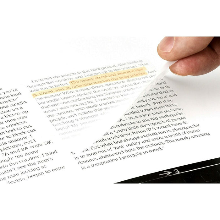 Notițe cu Adeziv Post-it 600-TRSPT-SIOC Transparent 12 Piese 73 x 73 mm