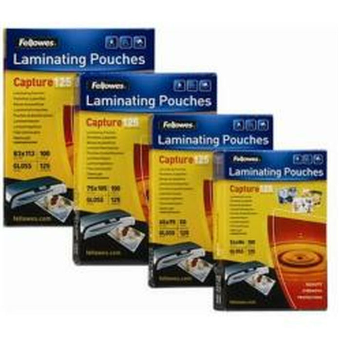 Manșoane de plastifiere Fellowes 100 Piese Transparent (100 Unități)