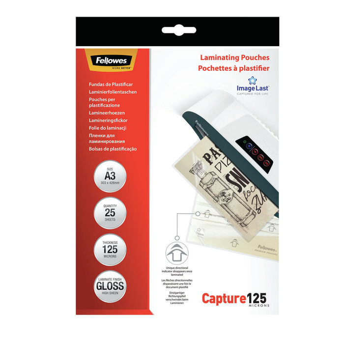 Manșoane de plastifiere Fellowes 5396501 Transparent A3