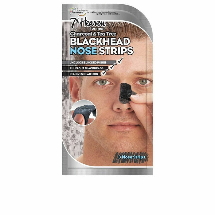 Benzi Nazale pentru Eliminarea Impurităților 7th Heaven For Men Black Head (3 uds)