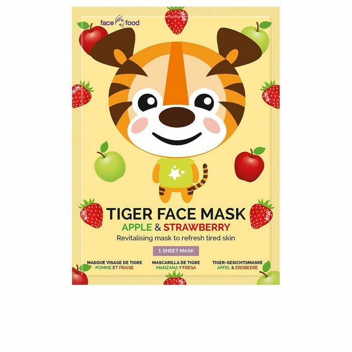Mască Revitalizantă 7th Heaven Animal Tiger Măr Căpșună (1 uds)