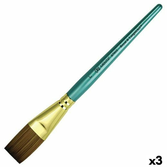 Pensule Royal & Langnickel Menta One Stroke - R78ST 1" (3 Unități)