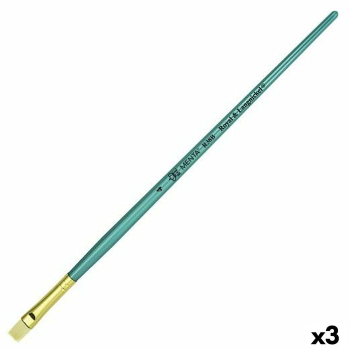 Pensule Royal & Langnickel Menta R38B Strălucitor 4 (3 Unități)