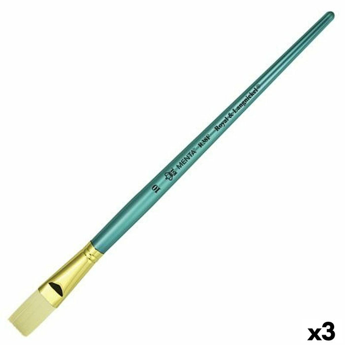 Pensule Royal & Langnickel Menta R38F Plat 10 (3 Unități)