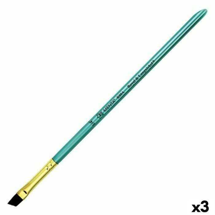 Pensule Royal & Langnickel Menta R88A Veveriţă Unghiular 1/2" (3 Unități)