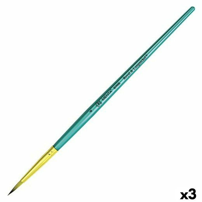 Pensule Royal & Langnickel Menta R98R Rotund 4 (3 Unități)