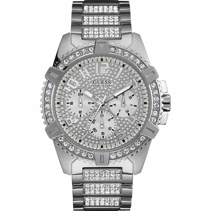 Ceas Bărbați Guess W0799G1 Argintiu (Ø 48 mm)