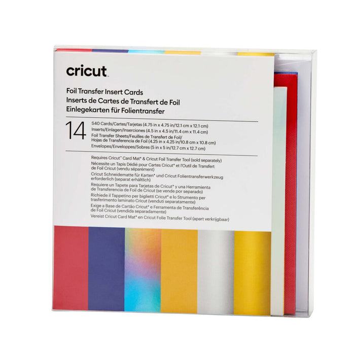 Folii de transfer pentru plotter de tăiere Cricut FOIL