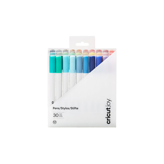 Marker permanent Cricut Joy Alb Multicolor (30 Unități)