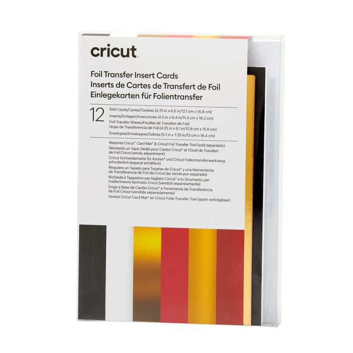 Carduri de inserție pentru plotter de tăiere Cricut Royal Flush R40