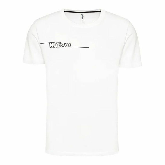 Tricou Sport cu Mânecă Scurtă Wilson Team II Teach Alb