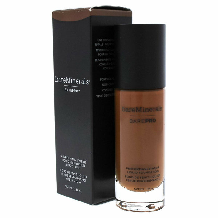 Fond de Ten Fluid bareMinerals Barepro Nº 30 Cocoa Spf 20 30 ml