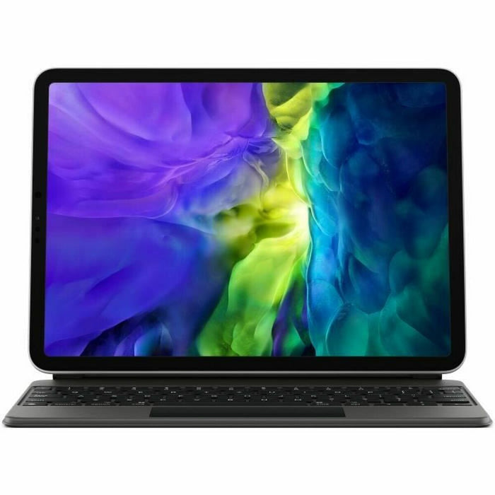 Husă pentru iPad + Tastatură iPad Pro Apple MXQT2F/A Negru AZERTY