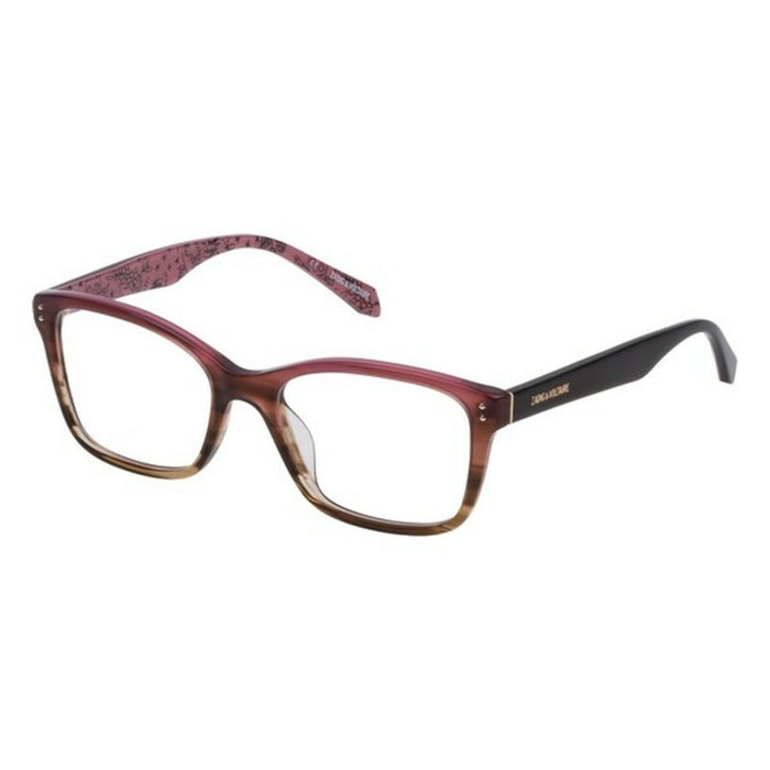 Ramă de Ochelari Damă Zadig & Voltaire VZV163520ACN Maro Roșu (ø 52 mm)