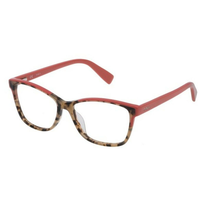 Ramă de Ochelari Damă Furla VFU1325407UX Maro Havana (ø 54 mm)