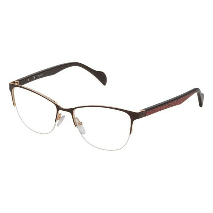 Ramă de Ochelari Damă Tous VTO3655308LH Maro (ø 53 mm)