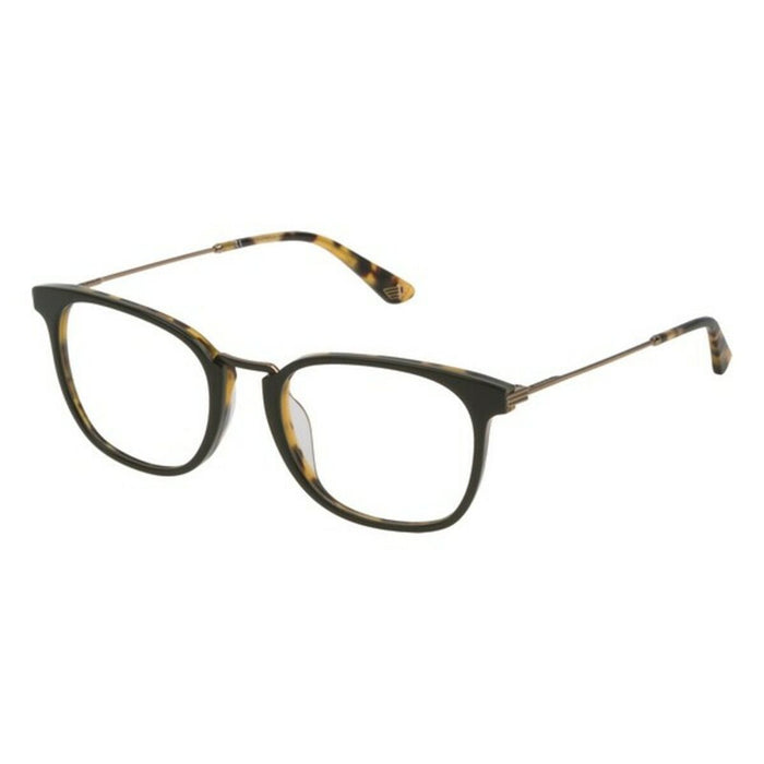Ramă de Ochelari Bărbați Police VPL6865106E3 Verde Havana (ø 51 mm)