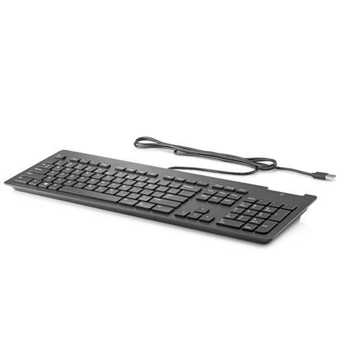 Tastatură HP Teclado HP Business Slim Smartcard Negru Qwerty Spaniolă