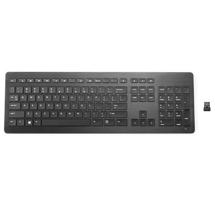 Tastatură HP Z9N41AA#ABU Negru Qwerty Spaniolă