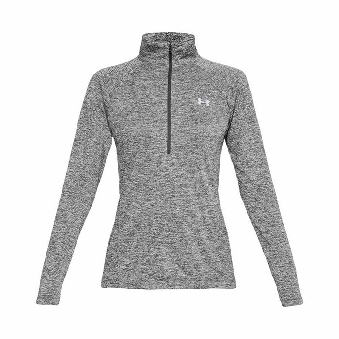 Tricou cu Mânecă Lungă Femei Under Armour Tech Twist Gri deschis