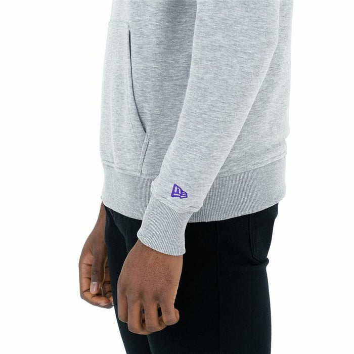 Hanorac cu Glugă Unisex New Era LA Lakers Gri