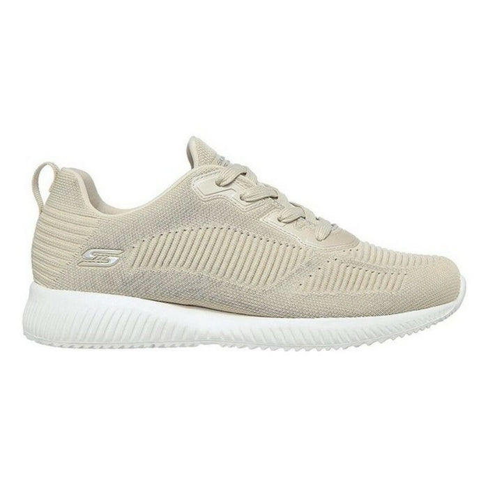 Încălțăminte mers sportiv pentru femei Skechers BOBS SQUAD 32504 Bej